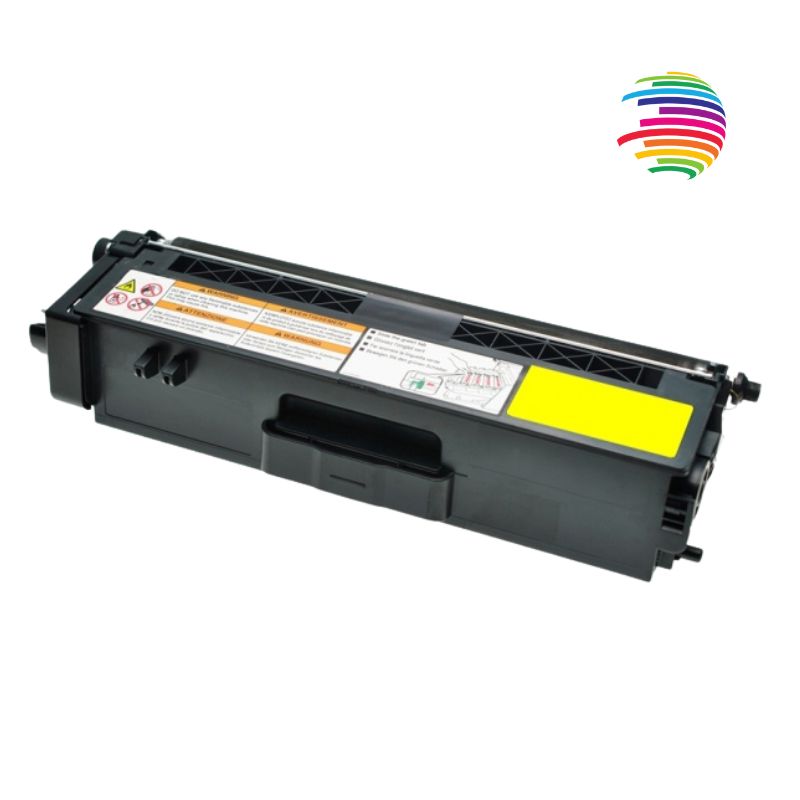 Brother TN320/TN325/TN321/TN326/TN329 Yellow Generic Toner Cartridge - Replaces TN320Y/TN325Y/TN321Y/TN326Y/TN329Y