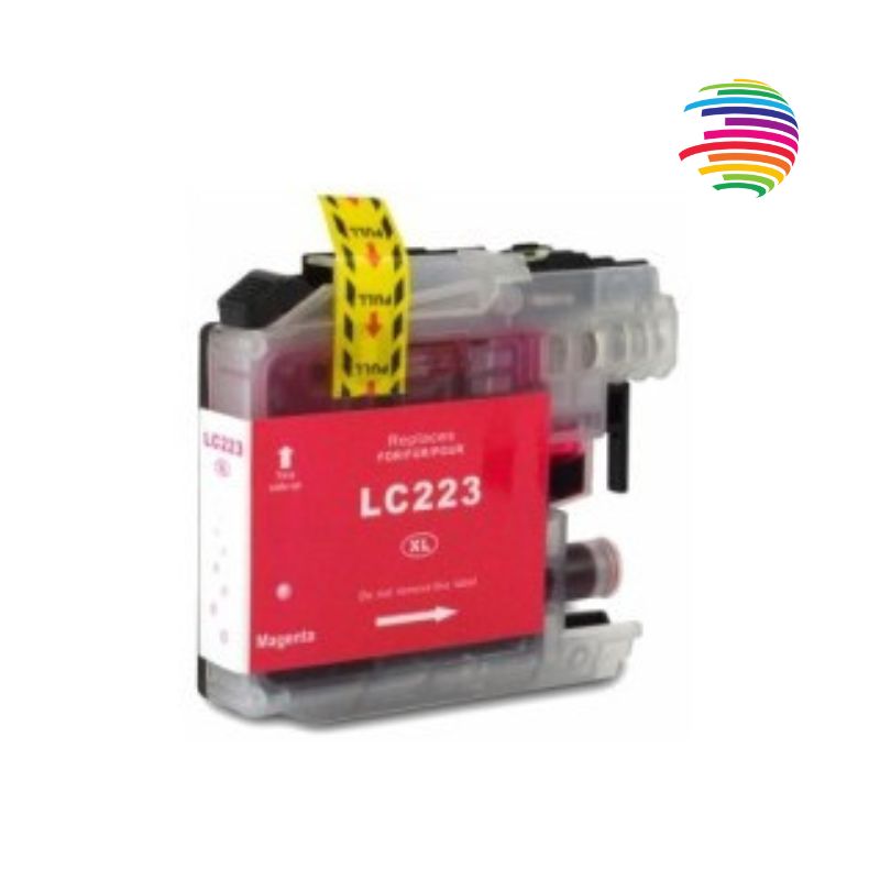 Brother LC223/LC221 Magenta Cartucho de Tinta Generico - Reemplaza LC223M/LC221M