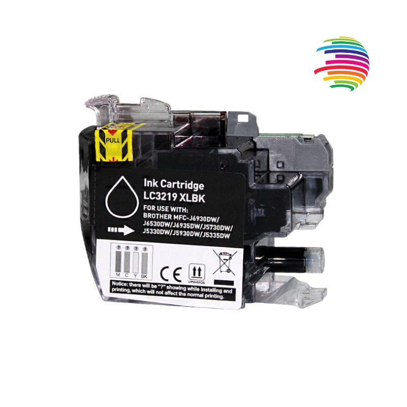 Brother LC3219XL Negro Cartucho de Tinta Generico - Reemplaza LC3219XLBK