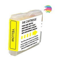 Brother LC1000XL/LC970XL Amarillo Cartucho de Tinta Generico - Reemplaza LC1000Y/LC970Y