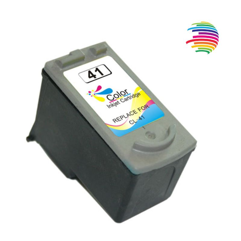 Canon CL41/CL51/CL38 Color Remanufactured Ink Cartridge - Displays Ink Level - Replaces 0617B001/0617B032/0618B001/2146B001