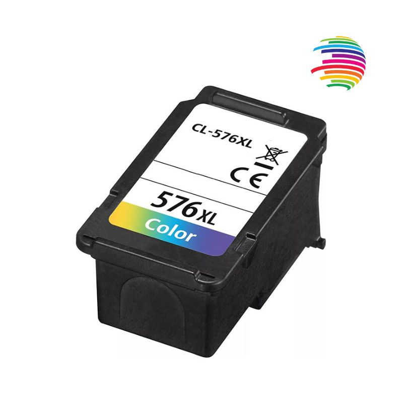 Canon CL576XL Color Generic Ink Cartridge - Replaces 5441C001/5442C001