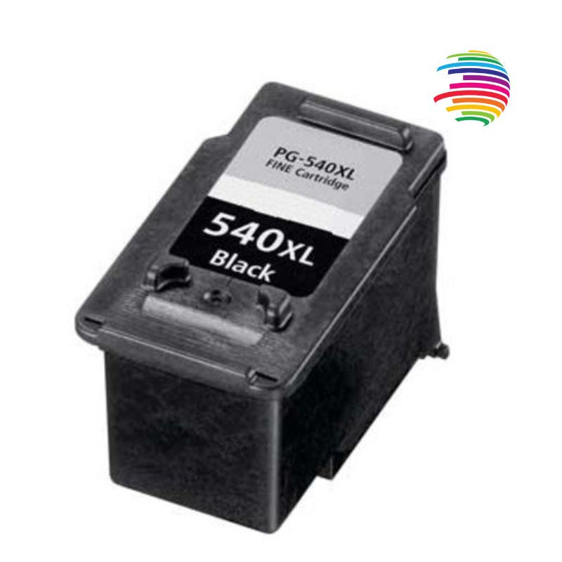 Canon PG540XL Black Generic Ink Cartridge - Replaces 5224B001/5224B010/5224B011/5222B004/5222B005/5222B001/5225B001/5225B004/5225B005