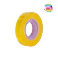 Transparent Adhesive Tape - Measures 12mm x 33m - PACK OF 12 pcs.