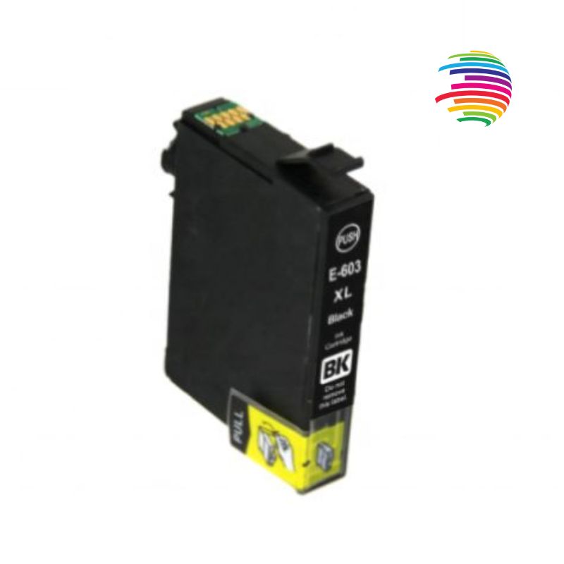 Epson 603XL Negro Cartucho de Tinta Generico - Reemplaza C13T03A14010/C13T03U14010