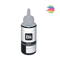 Epson 102/103/104/105/107/T6641/T6731 Negro Botella de Tinta Generica - Reemplaza C13T03R140/C13T00S14A10/C13T00P140/ C13T00Q140/C13T09B140/C13T664140/C13T67314A