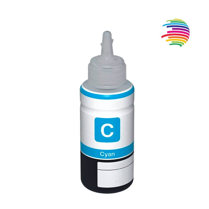 Epson 102/103/104/106/107/T6642/T6732 Cyan Botella de Tinta Generica - Reemplaza C13T03R240/C13T00S24A10/C13T00P240/ C13T00R240/C13T09B240/C13T664240/C13T67324A