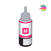 Epson 102/103/104/106/107/T6643/T6733 Magenta Botella de Tinta Generica - Reemplaza C13T03R340/C13T00S34A10/C13T00P340/ C13T00R340/C13T09B340/C13T664340/C13T67334A