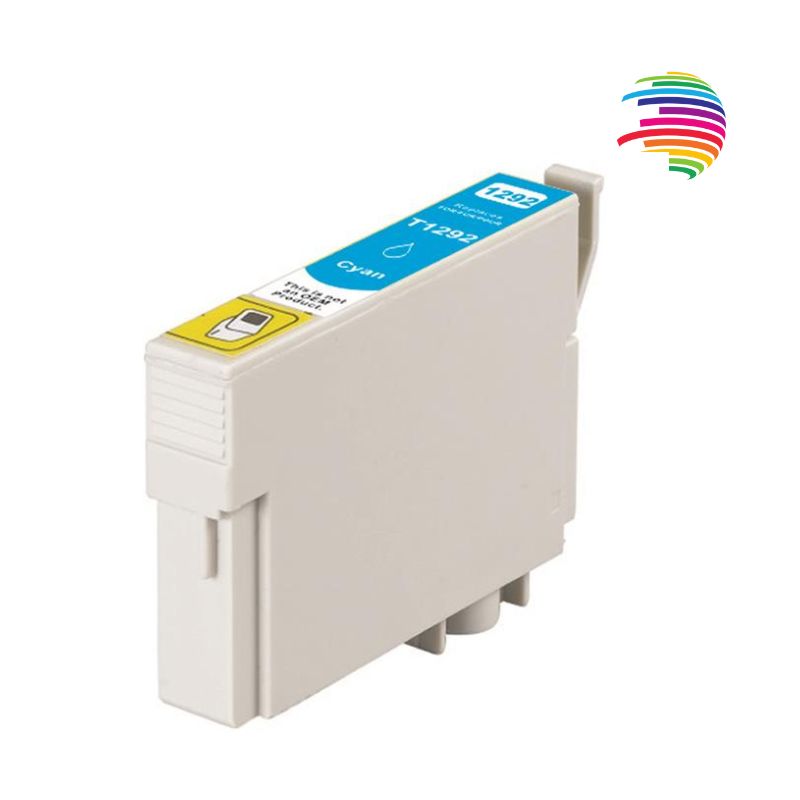 Epson T1292 Cyan Cartucho de Tinta Generico - Reemplaza C13T12924012