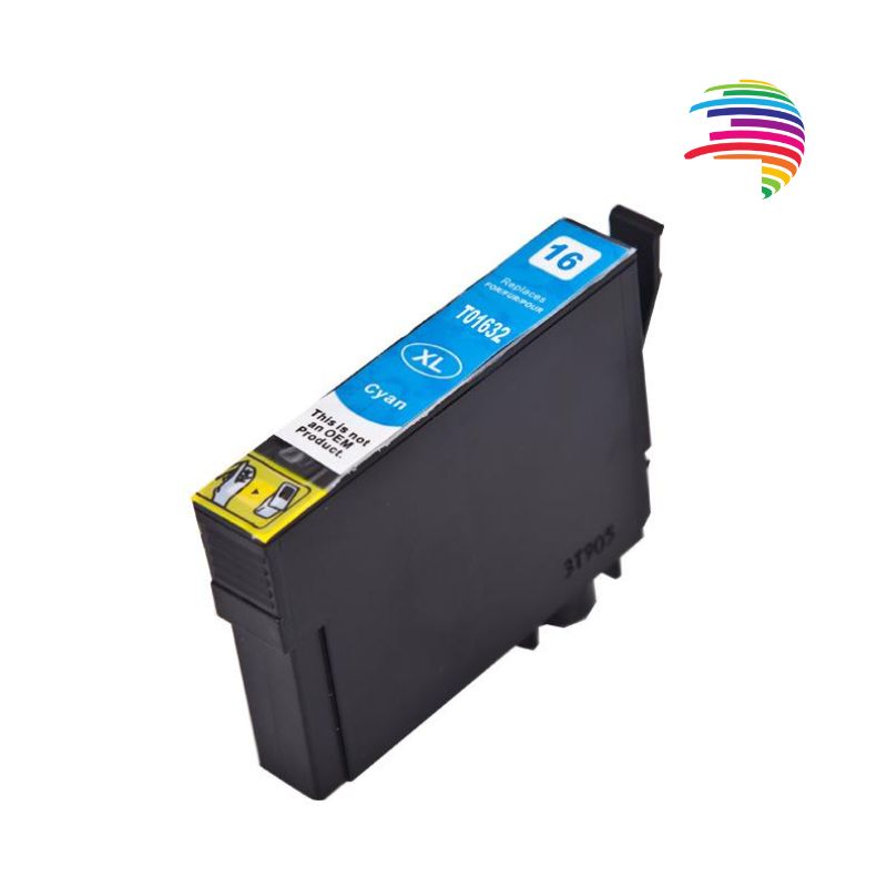 Epson T1632/T1622 (16XL) Cyan Cartucho de Tinta Generico - Reemplaza C13T16324012/C13T16224012