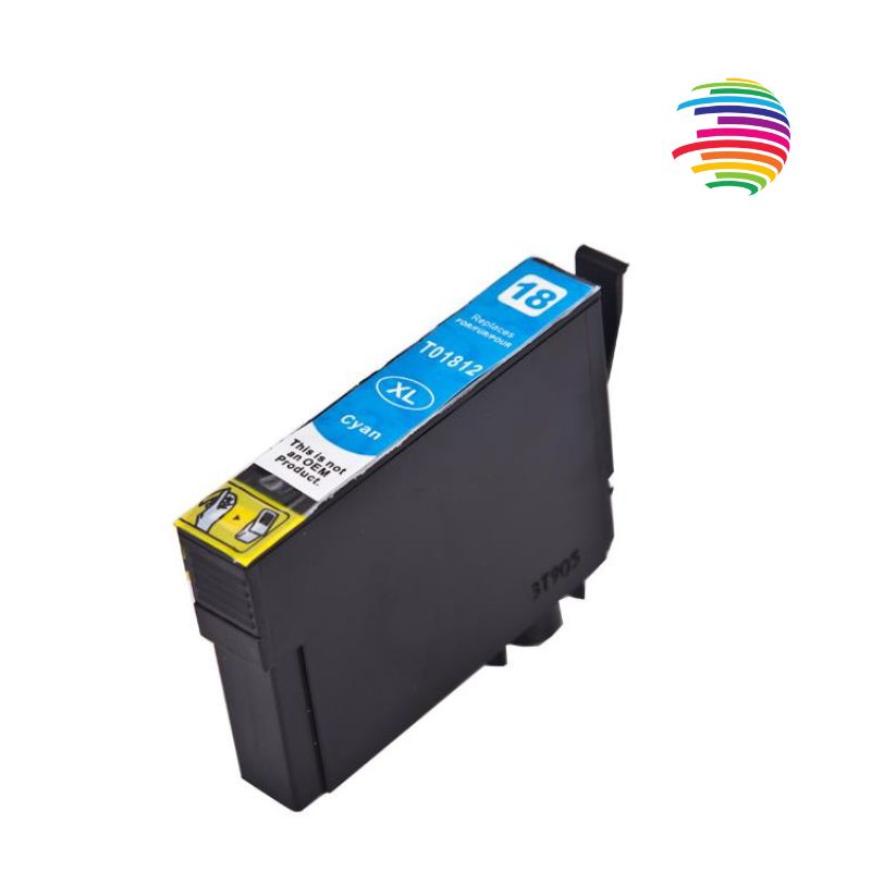 Epson T1812/T1802 (18XL) Cyan Cartucho de Tinta Generico - Reemplaza C13T18124012/C13T18024012