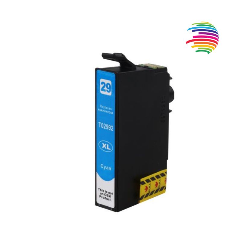 Epson T2992/T2982 (29XL) Cyan Cartucho de Tinta Generico - Reemplaza C13T29924012/C13T29824012