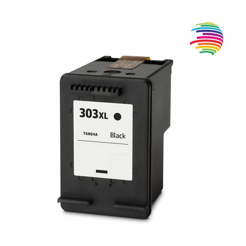 HP 303XL Black Remanufactured Ink Cartridge - Replaces T6N04AE/T6N02A