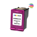 HP 304XL Color Cartucho de Tinta Remanufacturado  - 304 - Muestra Nivel de Tinta - Reemplaza N9K07AE/N9K05AE