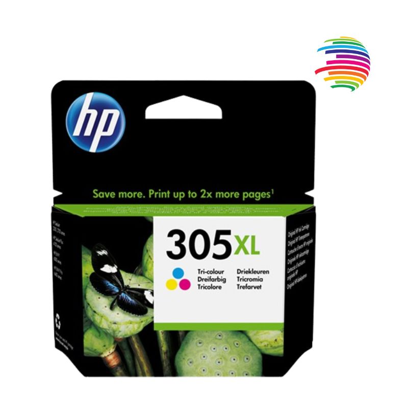 HP 305XL Color ORIGINAL Cartucho de Tinta  - 3YM63AE