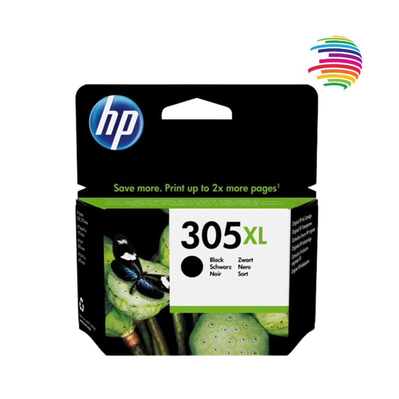 HP 305XL Negro ORIGINAL Cartucho de Tinta  - 3YM62AE
