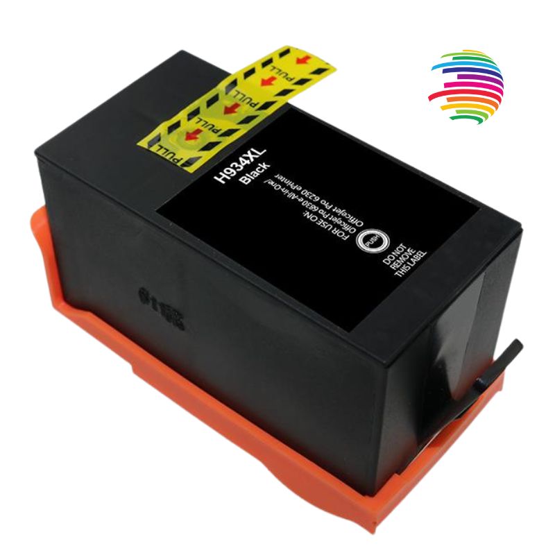 HP 934XL Black Generic Ink Cartridge - Replaces C2P23AE/C2P19AE