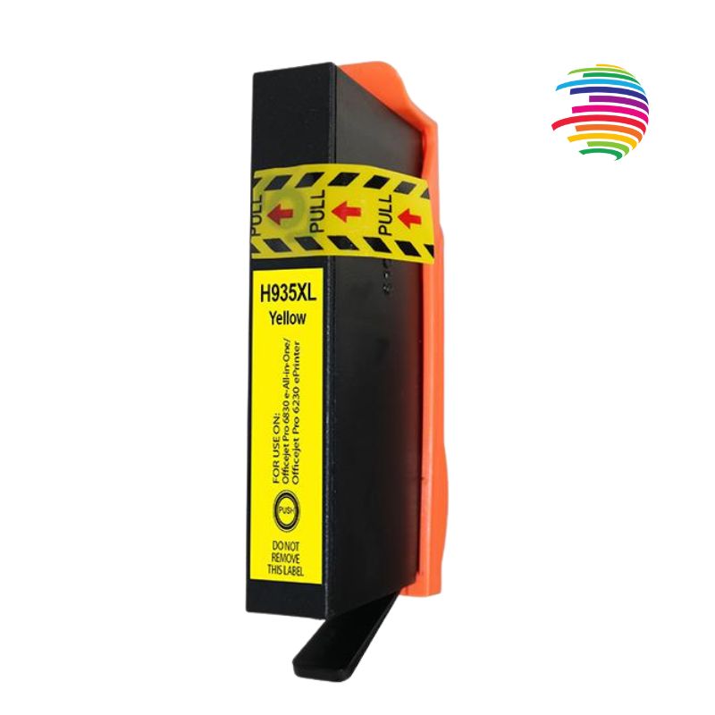 HP 935XL Yellow Generic Ink Cartridge - Replaces C2P26AE/C2P22AE