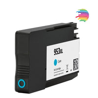 HP 953XL Cyan Generic Ink Cartridge - Replaces F6U16AE/F6U12AE