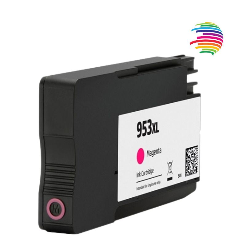 HP 953XL Magenta Generic Ink Cartridge - Replaces F6U17AE/F6U13AE