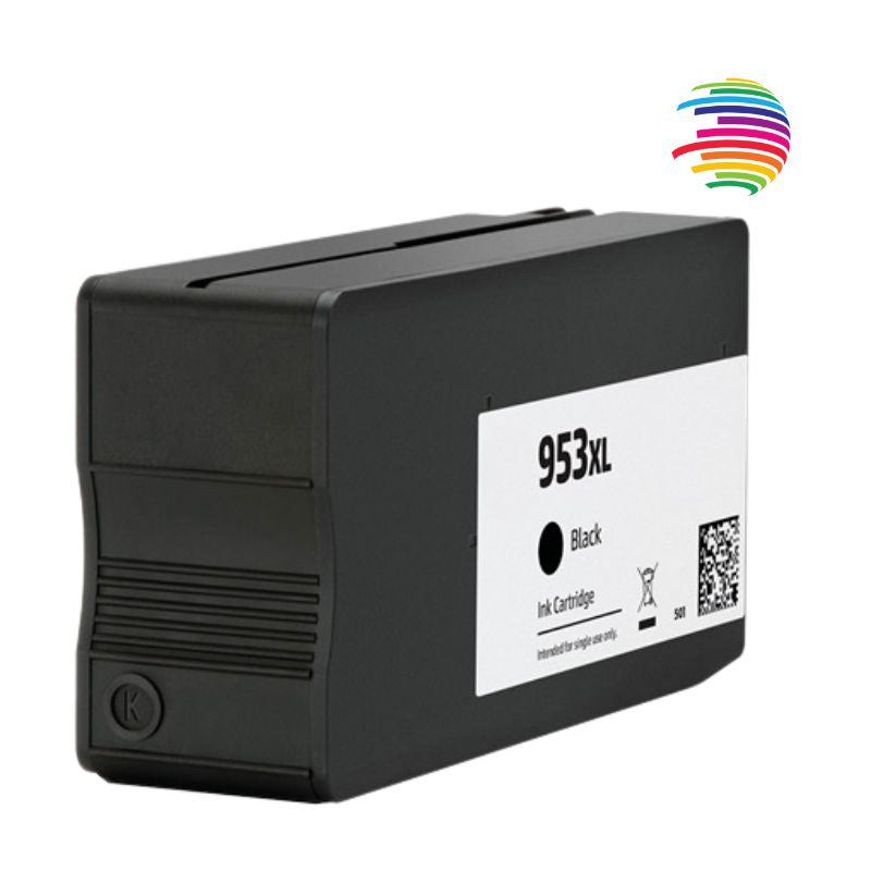 HP 953XL Black Generic Ink Cartridge - Replaces L0S70AE/L0S58AE