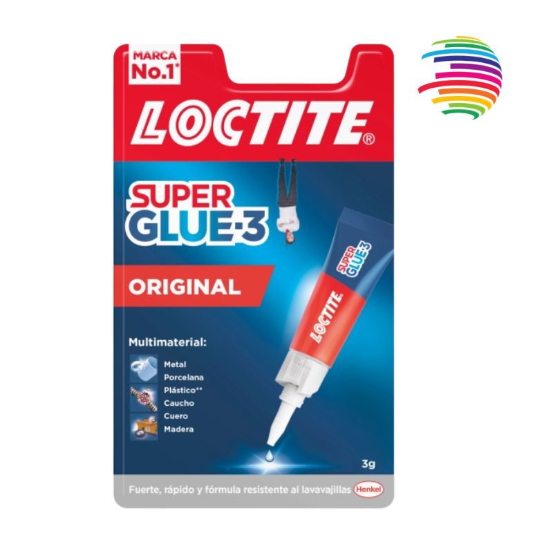 Loctite Super Glue-3 Original Instant Transparent Glue 3gr