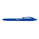 Milan P1 Touch Ballpoint Pen - Box of 25 - Retractable Ball - 1mm Round Tip - Oil-Based Ink - Smooth Writing - 1,200m Writing Range - Color of your choice