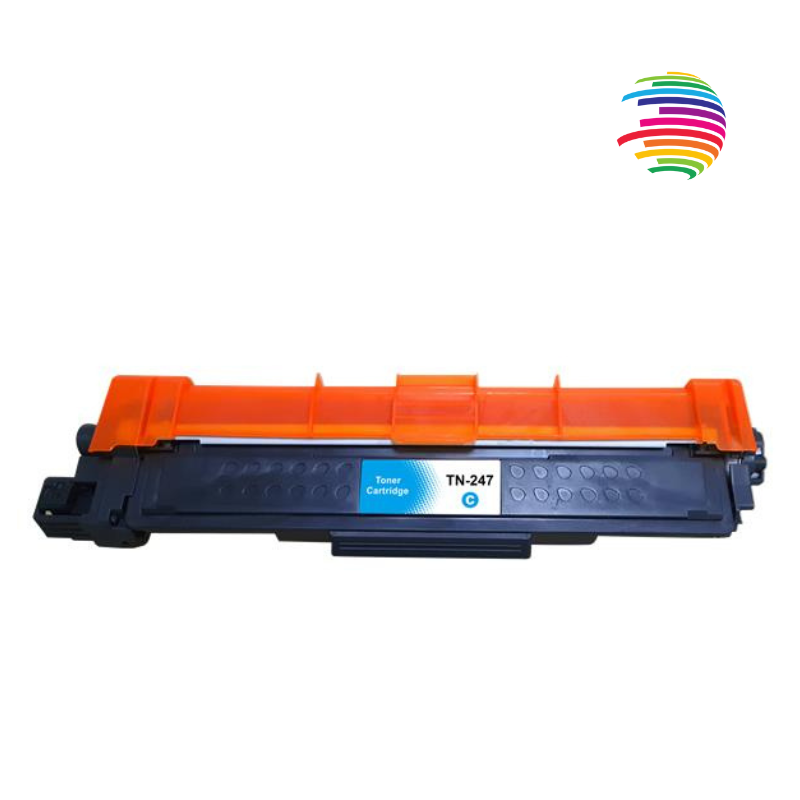 Brother TN247/TN243 Cyan Generic Toner Cartridge - Replaces TN247C/TN243C