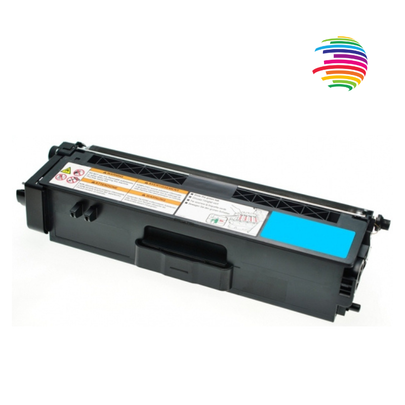 Brother TN320/TN325/TN321/TN326/TN329 Cyan Generic Toner Cartridge - Replaces TN320C/TN325C/TN321C/TN326C/TN329C