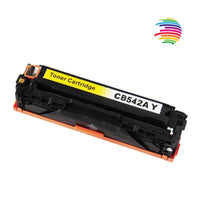 HP CB542A/CE322A/CF212A Amarillo Cartucho de Toner Generico - Reemplaza 125A/128A/131A