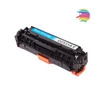 HP CC531A/CE411A/CF381A Cyan Cartucho de Toner Generico - Reemplaza 304A/305A/312A