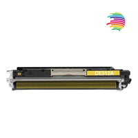 HP CE312A/CF352A Amarillo Cartucho de Toner Generico - Reemplaza 126A/130A