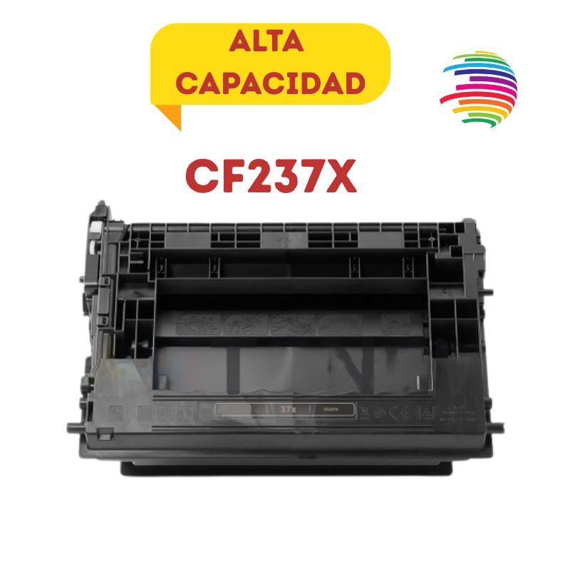 HP CF237X Negro Cartucho de Toner Generico - Reemplaza 37X