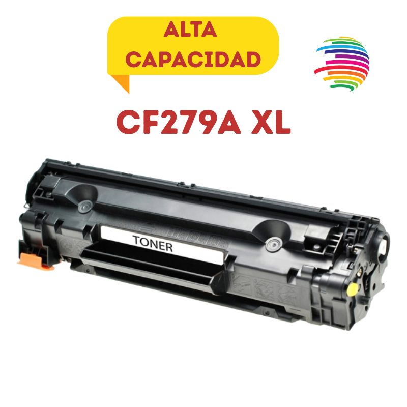 HP CF279A XL Negro Cartucho de Toner Generico - Alta Capacidad/Jumbo - Reemplaza 79A