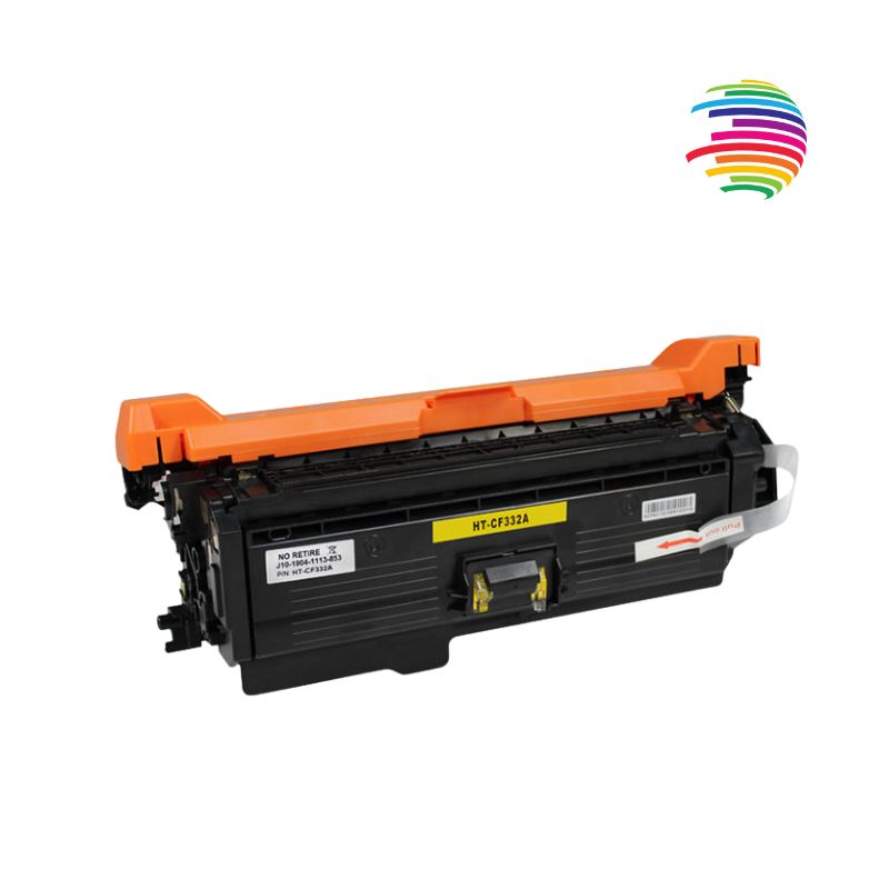 HP CF332A Amarillo Cartucho de Toner Generico - Reemplaza 654A